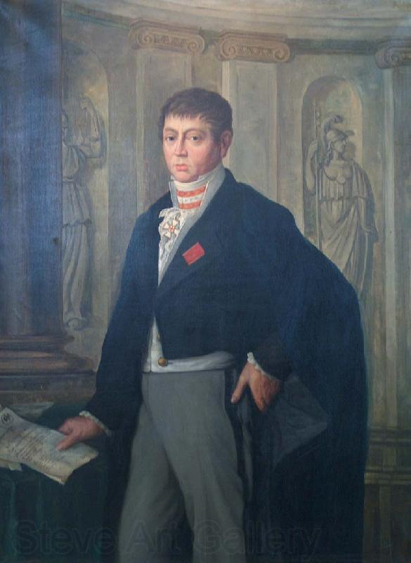 Willy Baron von Plessen Bildnis des Grafen Anton von Belderbusch